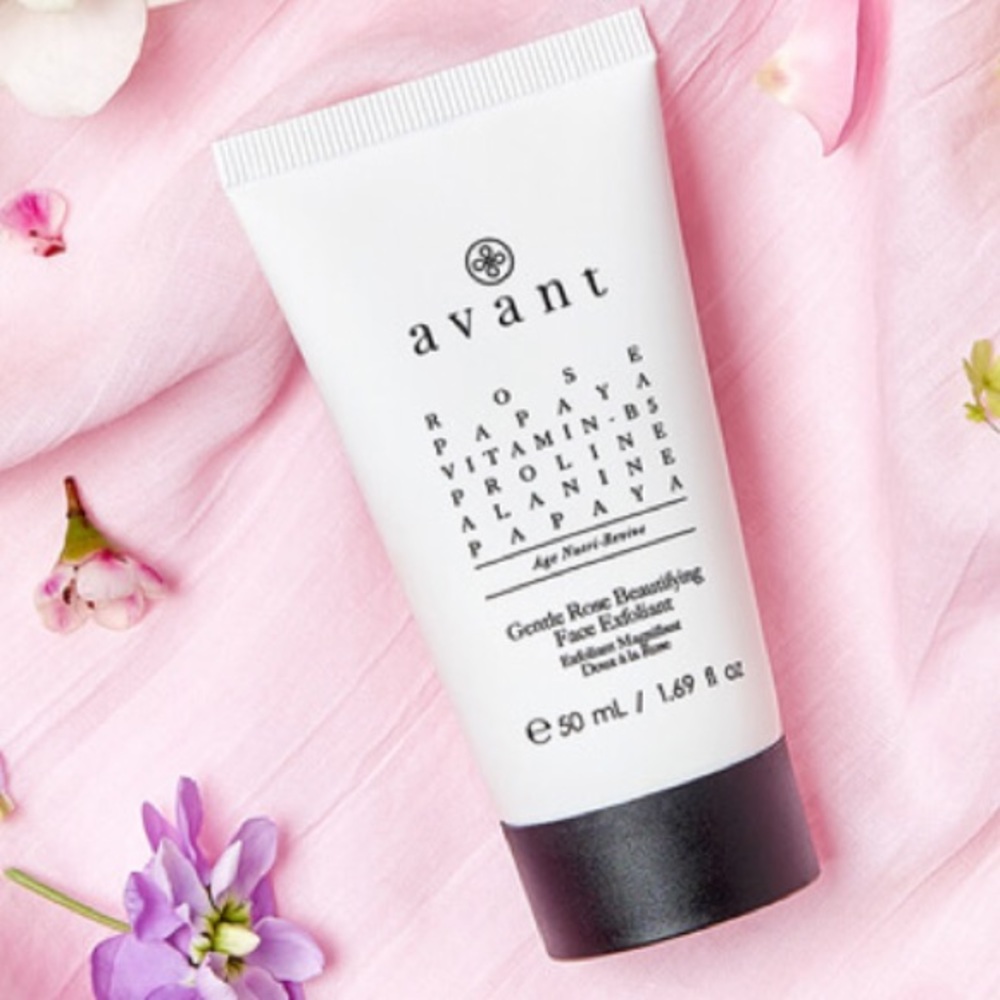 Avant Rose Papaya Gentle Rose Beautifying Face Exfoliant